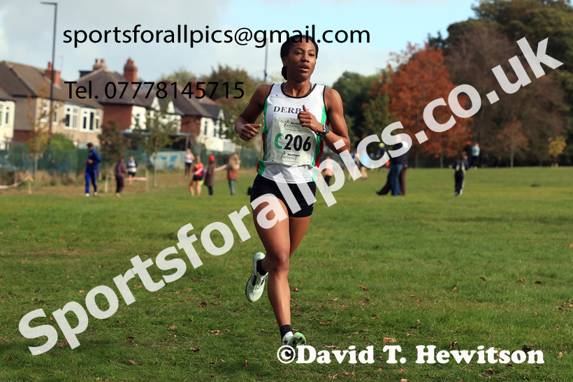 Senior Womens 2026 Northern Cross Country Relays, Graves Park, Sheffield. Photo: David T. Hewitson/Sports for All Pics